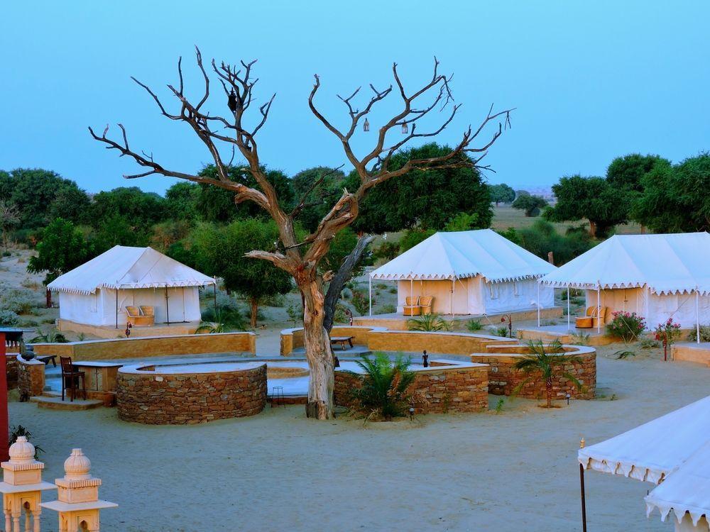 Damodra Desert Camp Jaisalmer Bagian luar foto